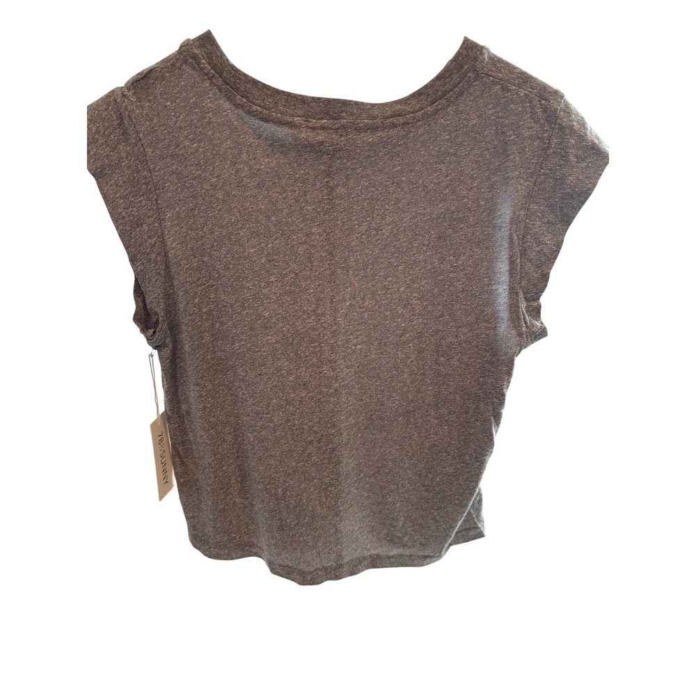 78 & SUNNY Tides Winged Muscle Tank Heather Grey‎ Size L - Picture 2 of 5